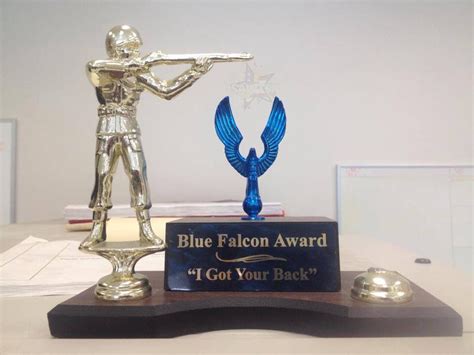 blue falcon award meaning